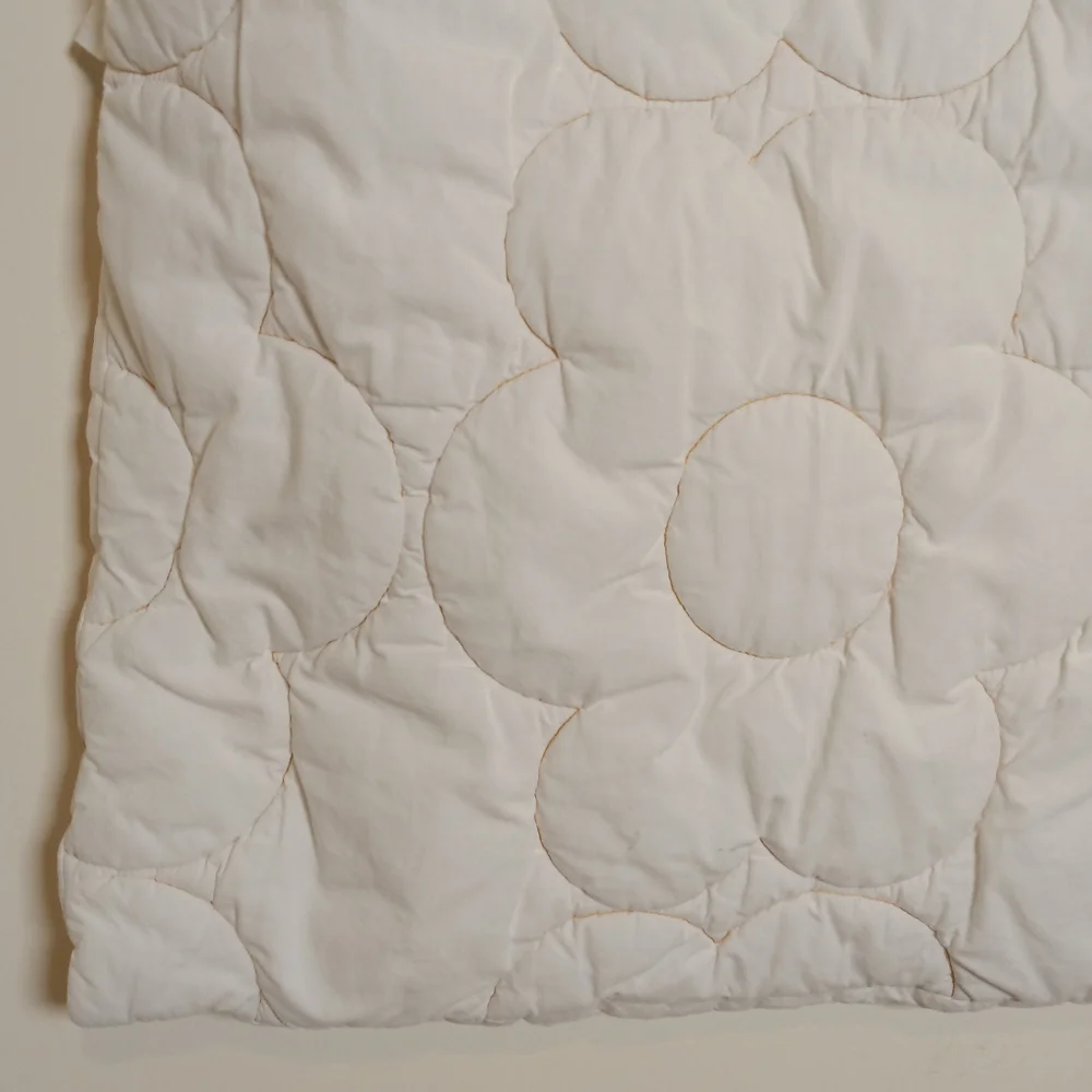 Urban Outfitters Daisy Puff  Quilted Single Standard Sham With Flower Design